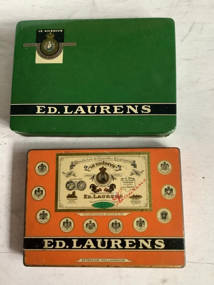 Vintage Ed. Laurens Blikken, Verzamelen, Blikken, Gebruikt, Overige, Overige merken, Ophalen of Verzenden