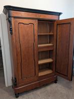 Kledingkast antieke linnenkast demontabel, Huis en Inrichting, Kasten | Kledingkasten, Ophalen, Gebruikt, 100 tot 150 cm, Biedermeier meidenkast