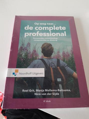 Nieuw boek op weg naar de complete professional  beschikbaar voor biedingen