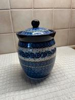 Bunzlau Castle voorraadpot voor de maten zie foto’s, Ophalen, Keramiek, Overige typen, Nieuw