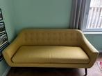 Gele 3-zits bank met fauteuil - Made, Ophalen, Gebruikt, Driepersoons, 75 tot 100 cm