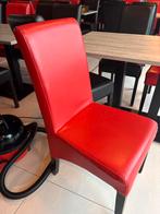 Horeca Stoelen Zwart & Rood, Gebruikt, Overige kleuren, Restaurant, Vijf, Zes of meer stoelen
