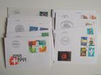 Zwitserland, Verzameling van 28 Verschillende FDC's., Postzegels en Munten, Ophalen, Onbeschreven, Europa