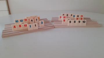 rummikub plankjes voor groten stenen  beschikbaar voor biedingen