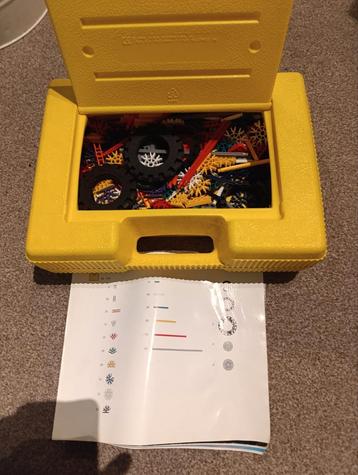 K'nex gele koffer voor beginners  beschikbaar voor biedingen