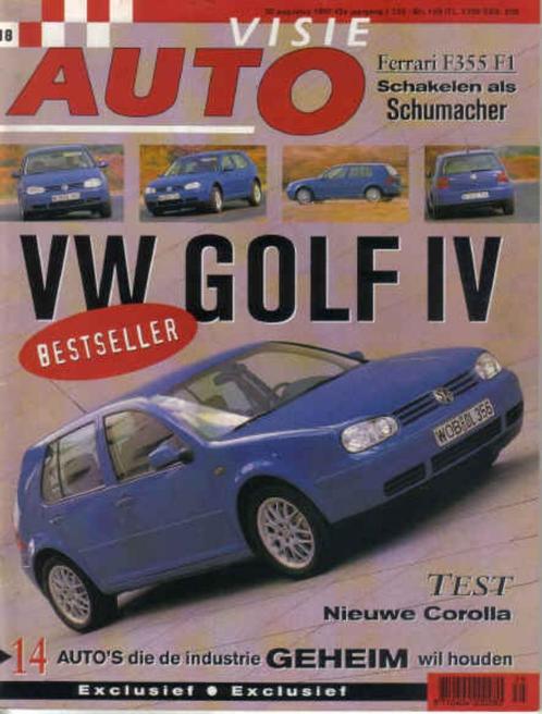 Autovisie 18 1997 : VW Golf - Honda Integra type R - Ferrari, Boeken, Auto's | Folders en Tijdschriften, Gelezen, Algemeen, Ophalen of Verzenden