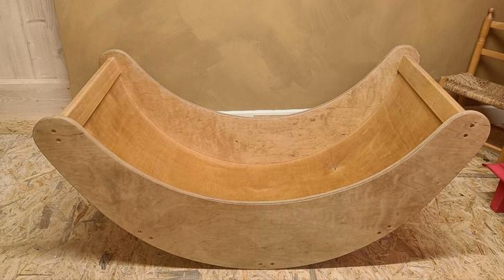 Houten schommelboot, Kinderen en Baby's, Speelgoed | Houten speelgoed, Ophalen