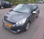 Peugeot 208 1.4  Grijs, Auto's, Voorwielaandrijving, Zwart, Leder en Stof, Origineel Nederlands