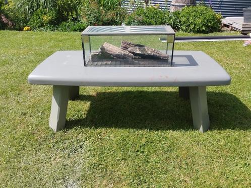 Zelfgemaakte vuurtafel op gas, Tuin en Terras, Vuurtafels, Gebruikt, Ophalen