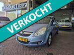 Opel Corsa 1.2-16V Enjoy Nap! 1 jaar apk, Voorwielaandrijving, Gebruikt, 4 cilinders, Blauw