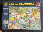 Jan van Haasteren puzzel Kamperen in het bos 1000 stukjes, Ophalen of Verzenden, 500 t/m 1500 stukjes, Gebruikt, Legpuzzel