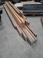 Diverse houten balken gordingen balk, Doe-het-zelf en Verbouw, Hout en Planken, Ophalen, Zo goed als nieuw, Vuren, Balk