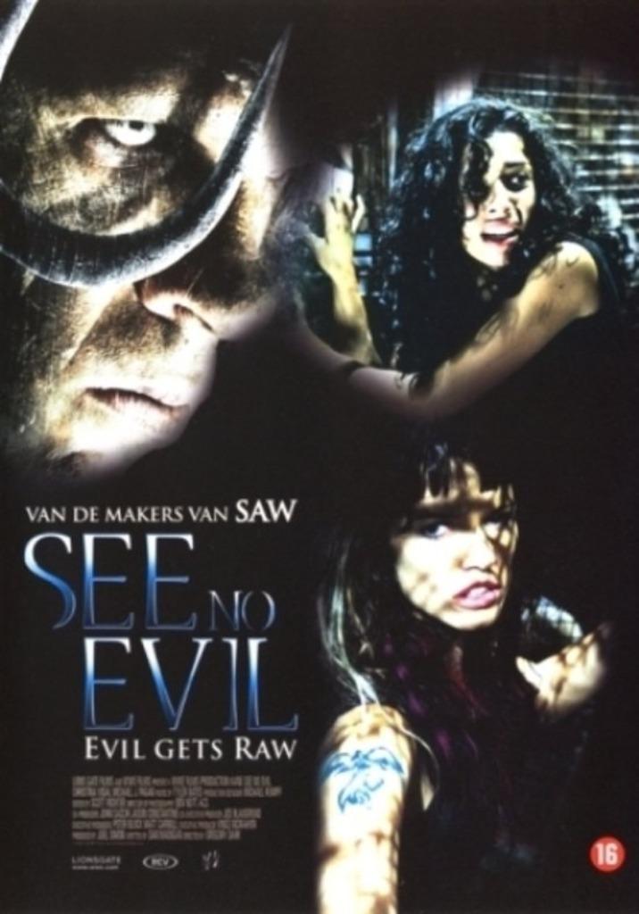 Te koop DVD See no Evil (sealed) 3 euro, Cd's en Dvd's, Dvd's | Horror, Nieuw in verpakking, Overige genres, Vanaf 16 jaar, Ophalen of Verzenden