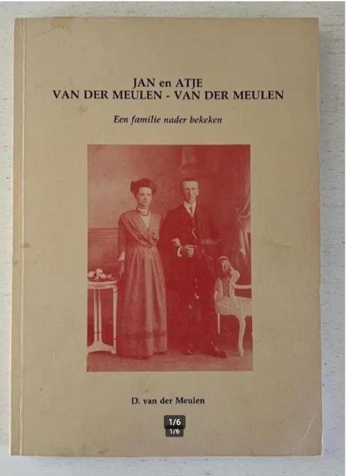 Jan en Atje van der Meulen - en hun voor- en nageslacht, Boeken, Overige Boeken, Zo goed als nieuw, Ophalen of Verzenden