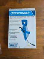 Silverline Landmeter 50m, Doe-het-zelf en Verbouw, Meetapparatuur, Ophalen of Verzenden, Nieuw, Afstand