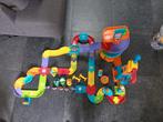 Toet toet auto' en baan. Met hijskraan., Kinderen en Baby's, Speelgoed | Vtech, Ophalen, Zo goed als nieuw, 2 tot 4 jaar