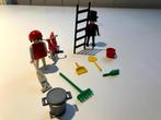 Playmobil 3576 Schoorsteenveger en schoonmaakster (vintage), Kinderen en Baby's, Speelgoed | Playmobil, Complete set, Gebruikt