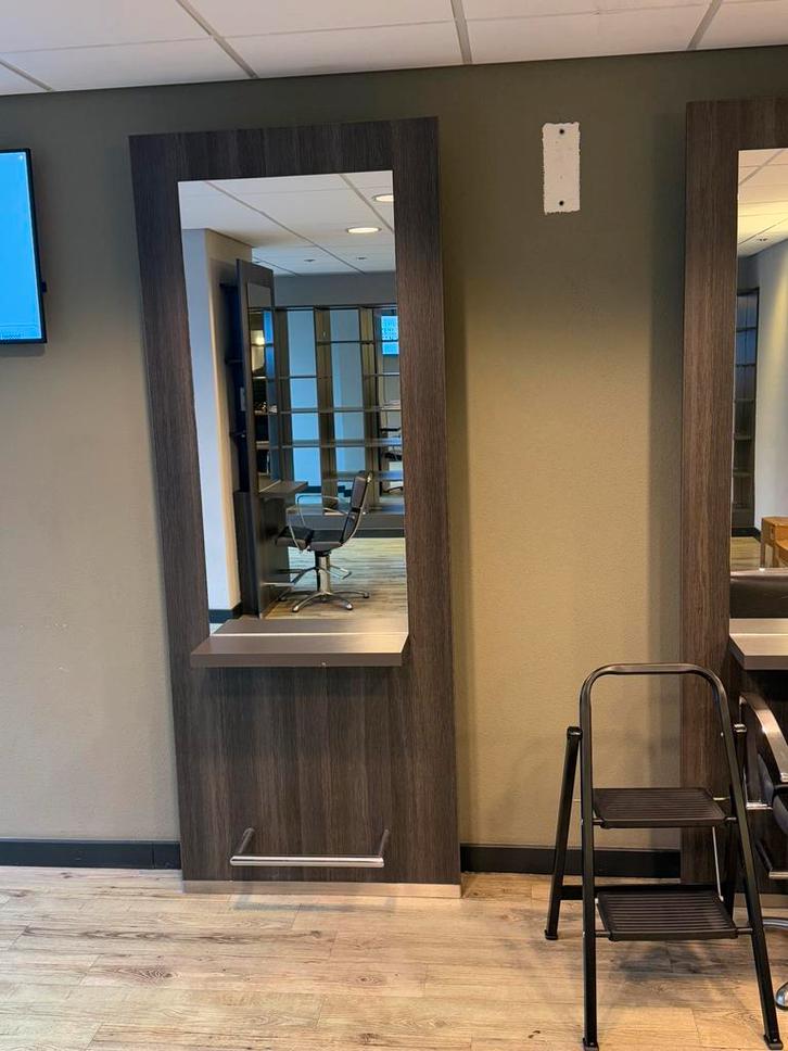 Kapsalon Inrichting: Kaptafels, Wasunits & Wandkast, Zakelijke goederen, Kantoor en Winkelinrichting | Winkel en Inventaris, Ophalen