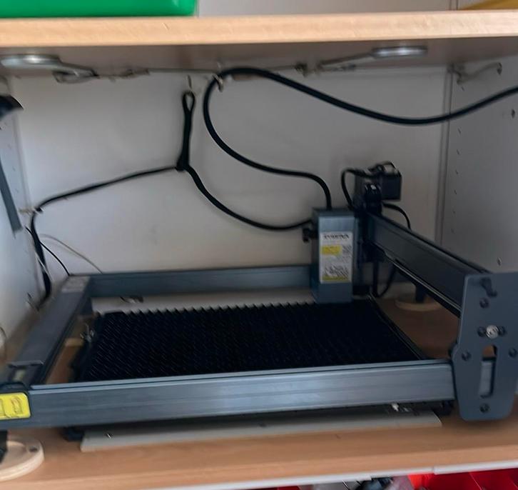 atomstack x20 pro laser en graveermachine, Computers en Software, 3D Printers, Gebruikt, Ophalen