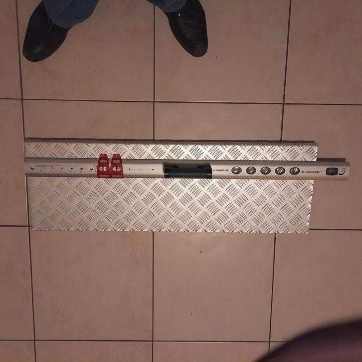 Te koop traanplaat drempel hulp., Diversen, Verpleegmiddelen, Ophalen