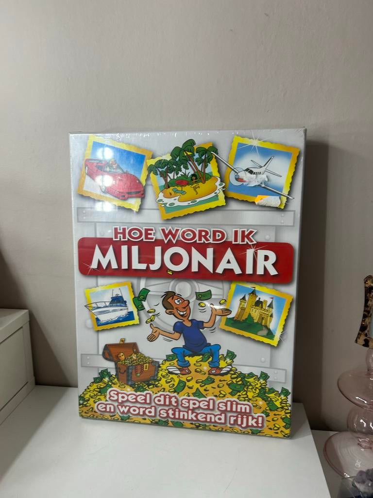 Hoe Word Ik Miljonair? Bordspel, Hobby en Vrije tijd, Gezelschapsspellen | Bordspellen, Vijf spelers of meer, Ophalen of Verzenden