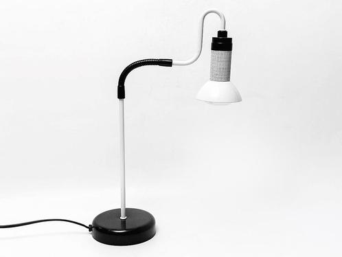 bureaulamp postmodern design, Huis en Inrichting, Lampen | Tafellampen, Gebruikt, Minder dan 50 cm, Kunststof, Metaal, Overige materialen