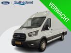 Ford Transit 350 2.0 TDCI L4H3 Trend RWD, Euro 6, 2800 kg, Wit, 2 stoelen