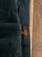 Donkerblauwe lange suede rok ., Blauw, Ophalen of Verzenden, Zo goed als nieuw, Onder de knie
