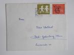 BRD Saarland, Envelop Met Set Postzegels Wilhelm Busch 1958., Postzegels en Munten, Brieven en Enveloppen | Buitenland, Envelop