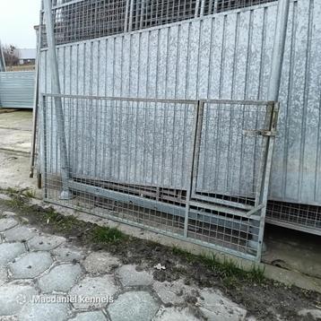22x 2m deur puppypaneel gaas 5x5cm puppyren puppykennel beschikbaar voor biedingen