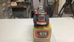 Blikken bulldozer met space robot, Ophalen of Verzenden
