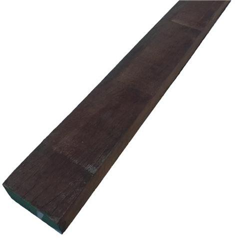 Gording hardhout fijnbezaagd 50 x 100 x 2000 mm, Tuin en Terras, Palen, Balken en Planken, Nieuw, Palen, 180 tot 250 cm, Hardhout