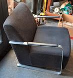 Fauteuil zwart stof gratis ophalen, Ophalen, Gebruikt, 75 tot 100 cm, Stof