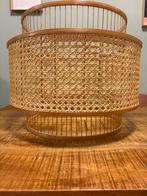 Groot rotan hanglamp, Huis en Inrichting, Ophalen, Zo goed als nieuw, Minder dan 50 cm
