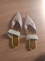 Malone Souliers leren muiltjes – maat 41 – handgemaakt in It, Beige, Malone souliers, Gedragen, Sandalen of Muiltjes