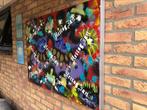 Hertog Jan acryl schilderij, Huis en Inrichting, Ophalen, Schilderij, Minder dan 50 cm