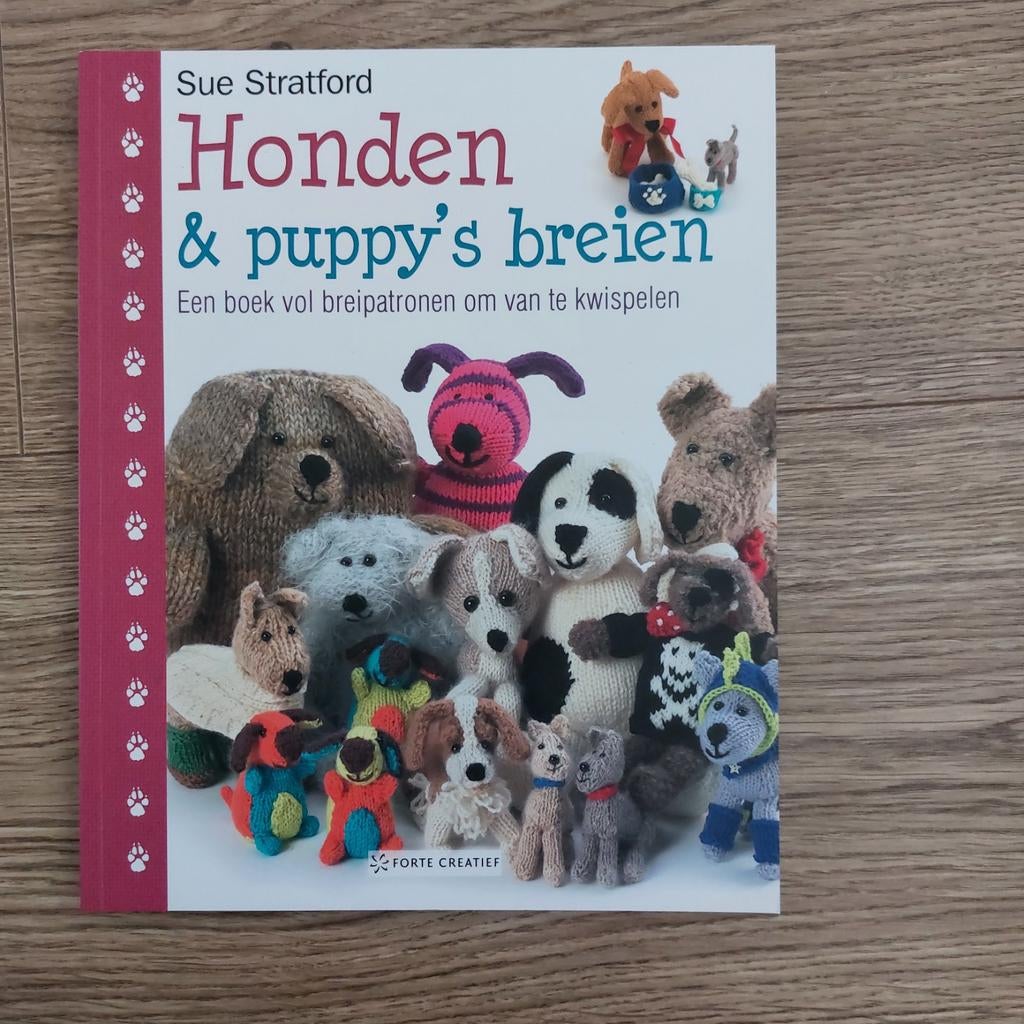 Honden en puppy's breien, Hobby en Vrije tijd, Breien en Haken, Ophalen of Verzenden, Nieuw, Breien, Patroon of Boek