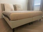 Boxspring Wehkamp Vancouver 180x200 (zonder matras) – €150, Ophalen, Beige/zandkleur, Beige, Tweepersoons