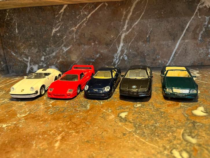 Schaalmodel auto’ s (5), Maïsto Shell, Kinderen en Baby's, Speelgoed | Speelgoedvoertuigen, Gebruikt, Ophalen of Verzenden