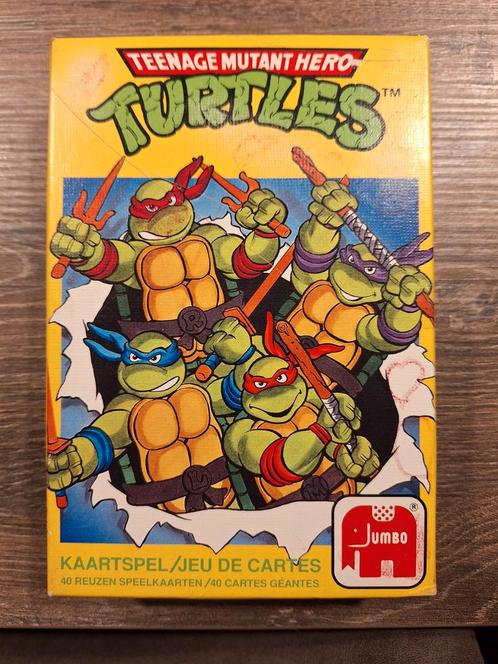 Vintage retro Teenage Mutant Hero Turtles kaartspel compleet, Hobby en Vrije tijd, Gezelschapsspellen | Kaartspellen, Gebruikt
