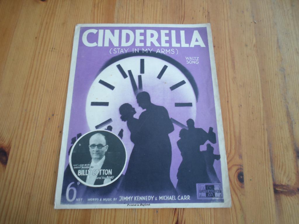 Cinderella - jim kennedy / michael carr, Muziek en Instrumenten, Gebruikt, Gitaar, Ophalen of Verzenden, Artiest of Componist