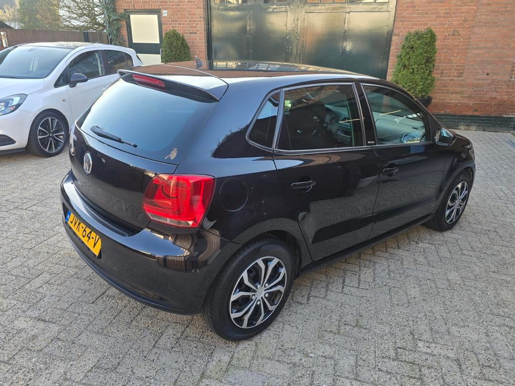 Volkswagen Polo 1.2 TSI 66KW/90PK l Stoelverw l 2012, Auto's, 4 cilinders, 1198 cc, Zwart, Handgeschakeld