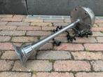 Scheepshoorn 12V 37 cm chroom, Watersport en Boten, Ophalen of Verzenden, Gebruikt, Ankeren en Afmeren, Zeilboot of Motorboot