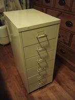 Verrijdbare dossier bureau kastje, Huis en Inrichting, Kasten | Ladekasten, Ophalen, Minder dan 50 cm, Gebruikt, 5 laden of meer