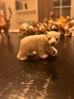 Schleich ijsbeer jong 14358, Verzamelen, Ophalen of Verzenden, Zo goed als nieuw, Wild dier, Beeldje of Figuurtje