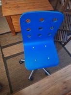 Ikea kinder bureaustoel - blauw, Ophalen of Verzenden, Gebruikt, Blauw, Bureaustoel