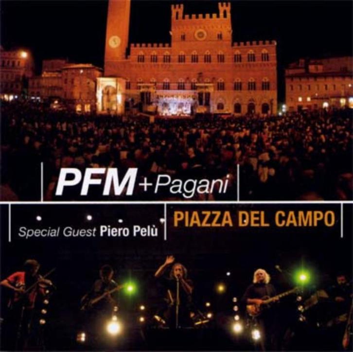 PFM + Pagani -- Piazza Del Campo CD /DVD (symfo/progressive), Cd's en Dvd's, Cd's | Rock, Zo goed als nieuw, Progressive, Ophalen of Verzenden
