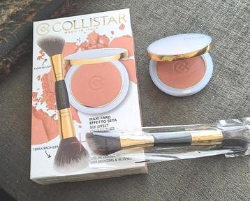 Nieuwe Collistar terracotta bronzer nr 3 met dubbele brush beschikbaar voor biedingen