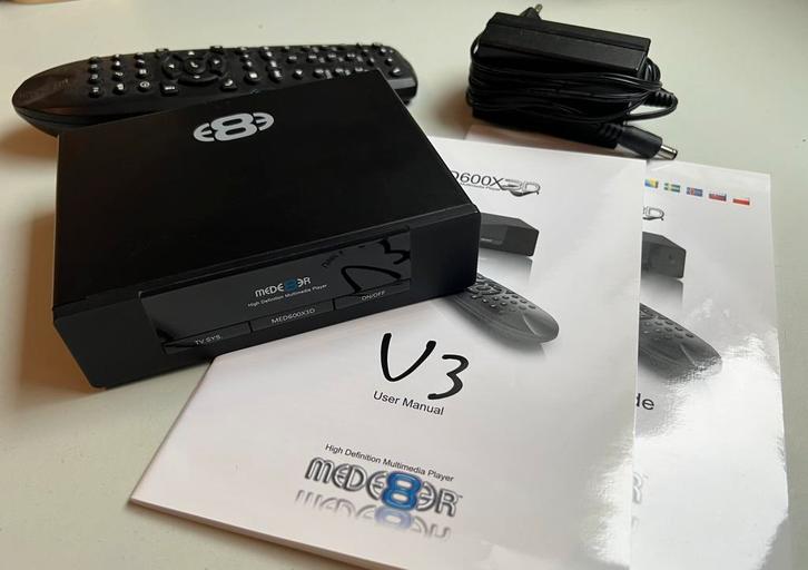 Mede8er MED600X3D, Audio, Tv en Foto, Mediaspelers, Zo goed als nieuw, Ophalen of Verzenden