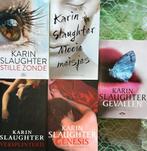 5 x Karin Slaughter, mooie meisjes, stille zonde, gevallen, Ophalen of Verzenden, Zo goed als nieuw, Karin Slaughter, Nederland